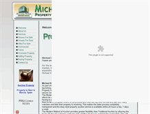 Tablet Screenshot of michaelryder.ie